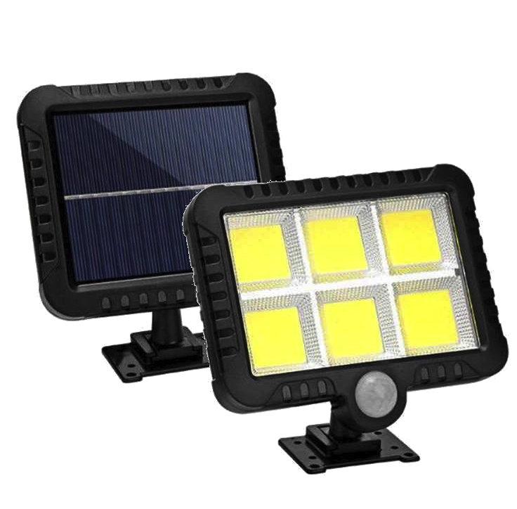 Proiector SOLAR 10W 6 CASETTE COB SL-F120  Senzor de lumina si miscare MK